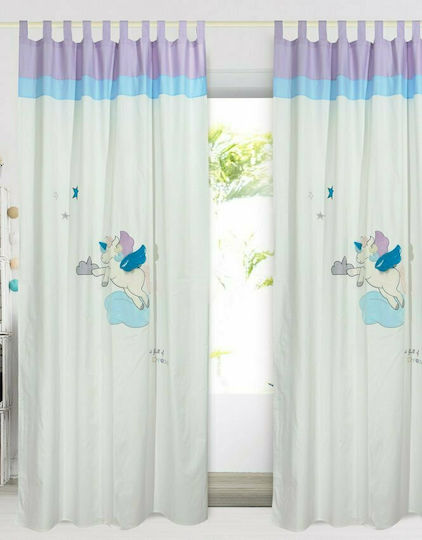 Das Home Παιδική Κουρτίνα Dream με Τιράντες 140x260εκ.