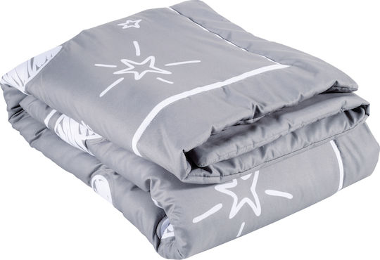 Das Home Βρεφικό Κουβερλί 4745 Baby Fun 110x150cm Grey
