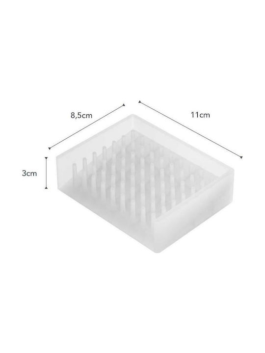 Yamazaki Float Tisch Seifenschale Kunststoff Durchsichtig