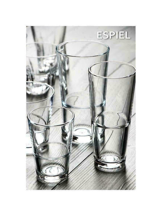 Espiel Grande S Glass Water made of Glass 190ml 1pcs