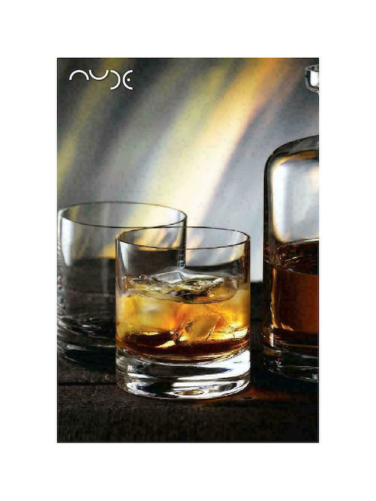 Espiel Nude Rocks Glass Set Whiskey made of Glass 290ml 6pcs