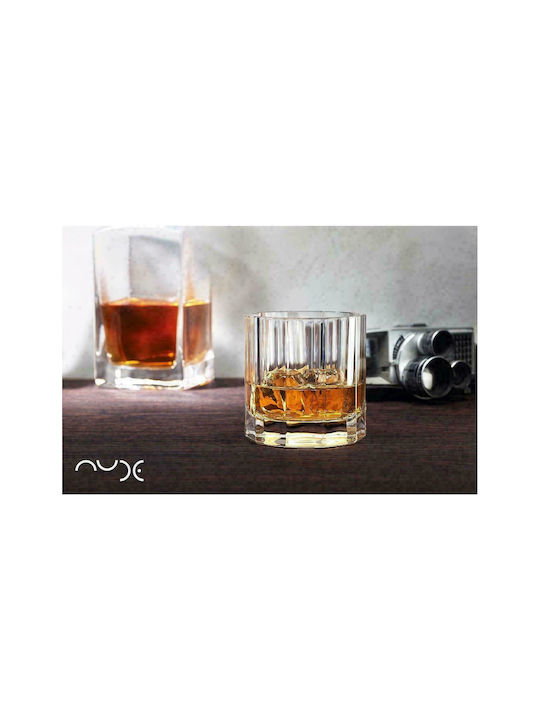 Espiel Nude Set Gläser Whiskey aus Glas 310ml 4Stück