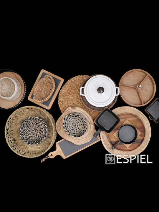 Espiel Bread Basket Wicker Brown 28x18x10cm