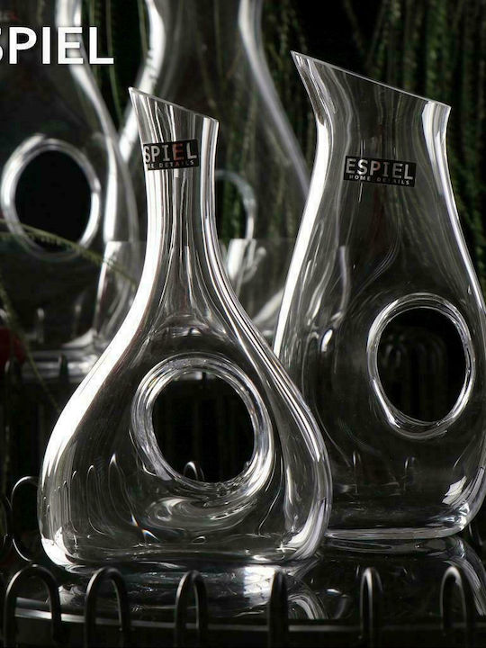 Espiel Sticlă Carafă de Servire Vin 18buc Transparentă 140ml 1buc