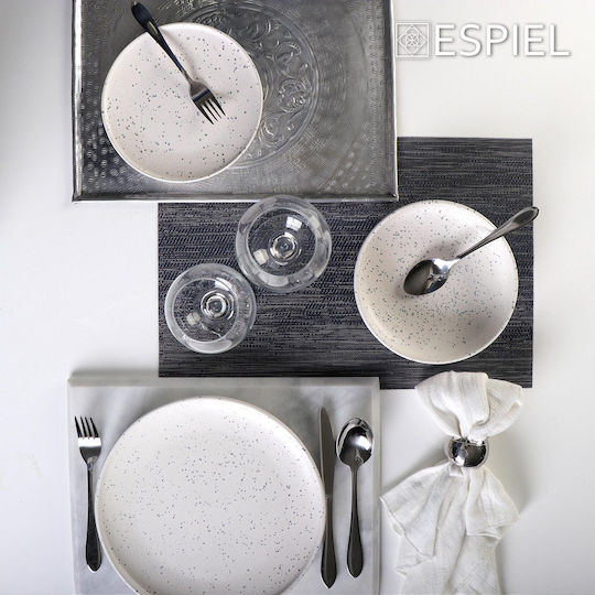 Espiel Plastic Placemat Gray 45x30cm