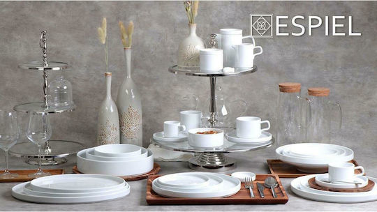 Espiel Seltmann Good Mood Serving Platter Oval White 29.4x21cm