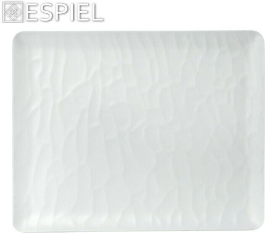 Espiel Wavy Matte Сервизна Плато Пластмаса Бял 32.5x26.5бр 2бр Espiel Wavy Matte Сервизна Плато Пластмаса Бял 32.5x26.5бр 2бр