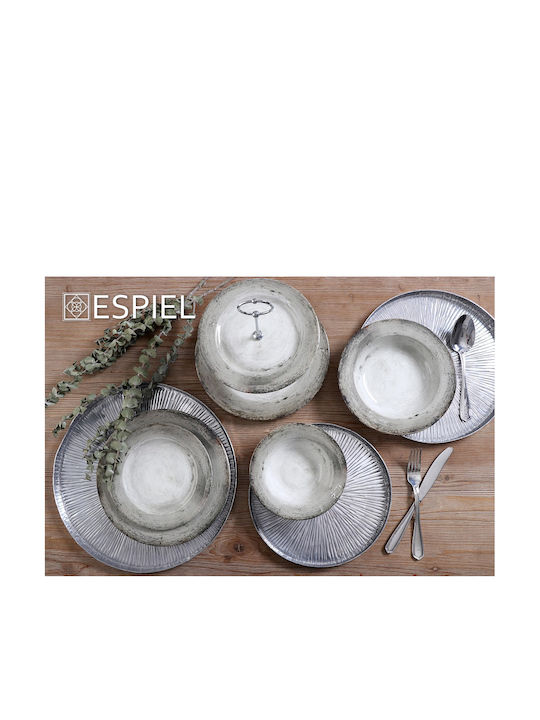 Espiel Empire Löffelset Abendessen Edelstahl Silber 20.5cm 12Stück