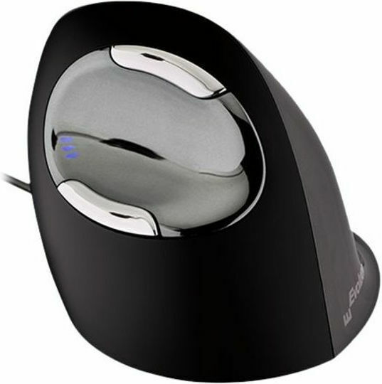 Evoluent VerticalMouse D Large Ενσύρματο Εργονομικό Ποντίκι Μαύρο
