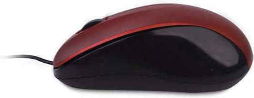 NGS Wired Cu fir Mouse Roșu
