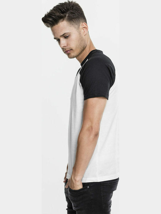 Contrast T-shirt White / Black