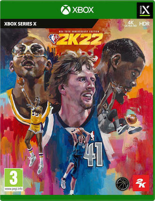 NBA 2K22 75. Jahrestag Edition Xbox Series X Spiel