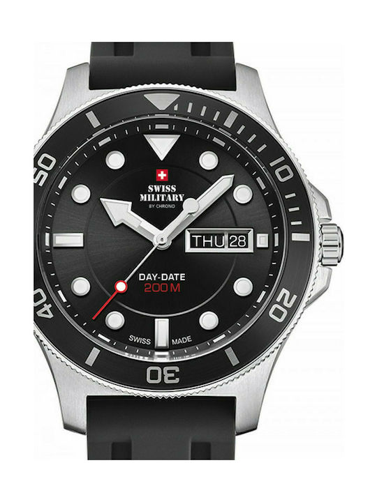 Swiss Military by Chrono Uhr Batterie mit Schwarz