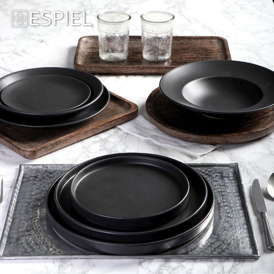 Espiel Διακοσμητικός Δίσκος Aluminium Aluminium Servierplatte Gravur 29x321x1cm Rechteckig 32.1x29x1cm 1Stück