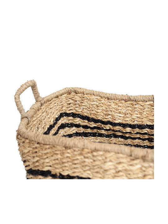 Soulworks Hollie Decorative Basket Wicker with Handles Brown 37x29x34cm