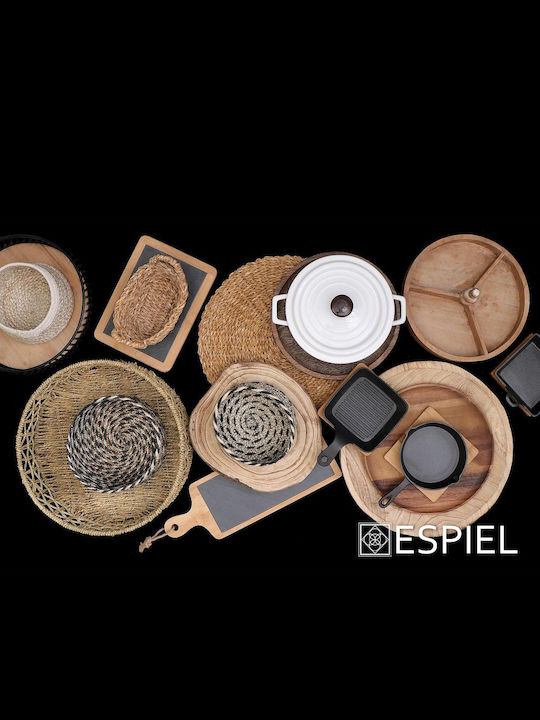 Espiel Dekorative Körbchen Korbweide Beiges 50x50x10cm
