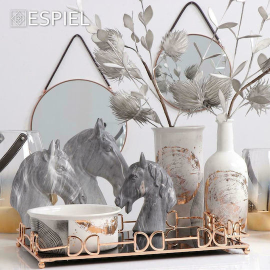 Espiel Moonlight Bol Decorativ Ceramică Multicolor 24x24x9cm 1buc