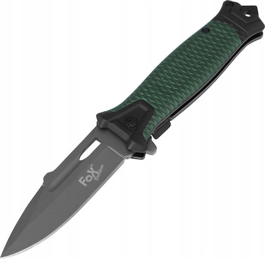 Fox Snake Jack Knife Survival Khaki