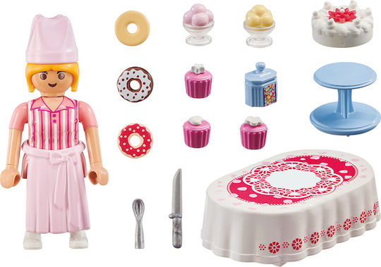 Playmobil Special Plus Bakery Dessert Table for 4-10 years old