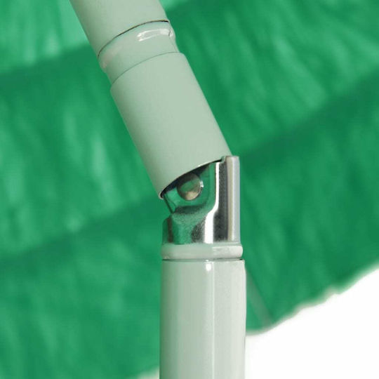 Aluminum Garden & Terrace Parasol Green 3x3m