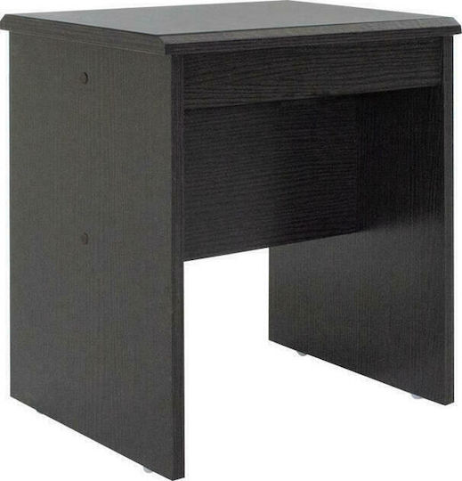 Eckige Schminktisch Kremetakamaras Olympus Holz Wenge mit Spiegel & Hocker 90.5x39.5x75cm