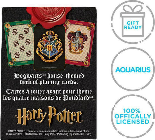 Aquarius Crests Collectible Playing Cards Harry Potter Laminated for Poker
