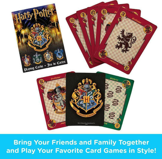 Aquarius Crests Collectible Playing Cards Harry Potter Laminated for Poker
