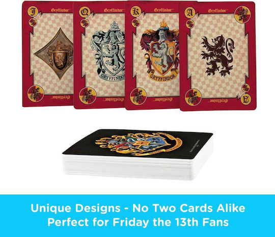 Aquarius Crests Collectible Playing Cards Harry Potter Laminated for Poker