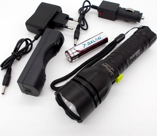 Rechargeable Diving Safety Light with 250 Lumen Brightness for Maximum Depth up to 100m