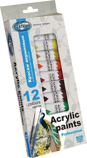 Centrum Gouache Professional Темперни бои Многоцветни в Туба 12мл 12бр