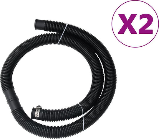 vidaXL Θερμαντικό Πάνελ Πισίνας από Αλουμίνιο 150x75εκ. Μαύρο