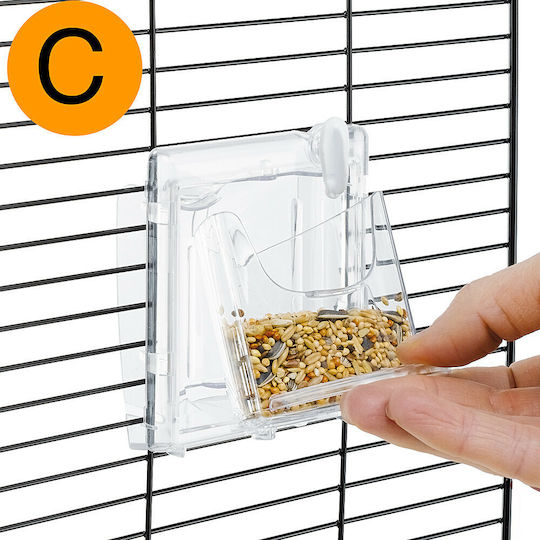 Ferplast Brava Bird Feeder Feeder 11x8.5x13cm