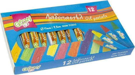 Groovy Λαδοπαστέλ 12 Χρωμάτων