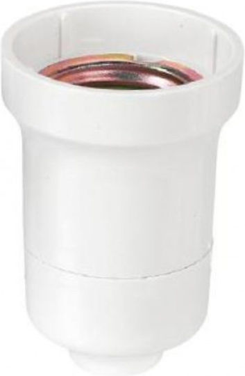 Adeleq Stromstecker mit Steckdosenbuchse E27 in Weiß Farbe Set 1Stück 70288