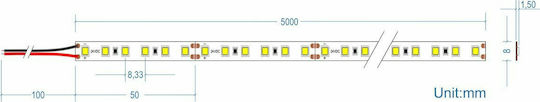 Cubalux LED Strip 24V Warm White Light 5m Type COB
