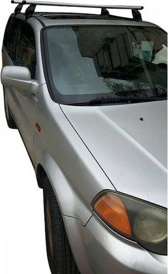 Menabo Aluminum Car Roof Bars Kit for Honda HR-V Set with Roof Rack Legs and Lock MΠ.HRV.04