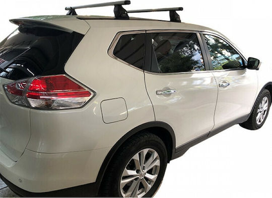 Nordrive Aluminum Car Roof Bars for Nissan X-Trail 2014 Set with Roof Rack Legs and Lock MPNXTRAIL07