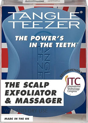 Tangle Teezer The Scalp Exfoliator and Massager Coastal Blue Bürste Haare