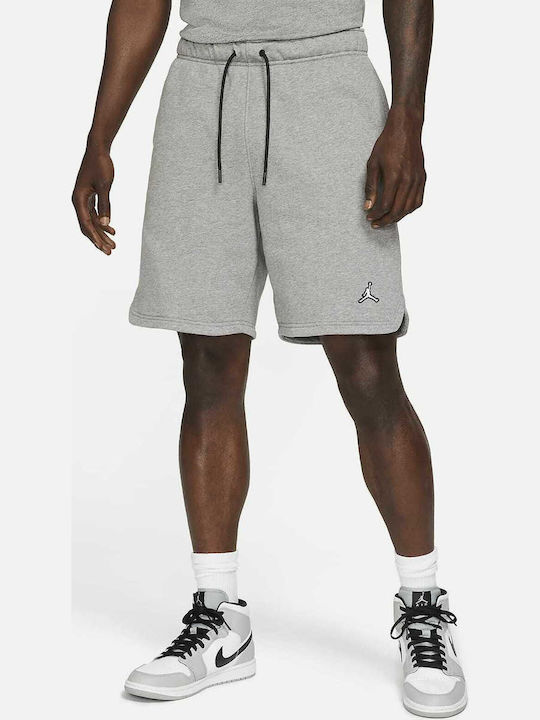 Essentials Men's Athletic Shorts Carbon Heather / White