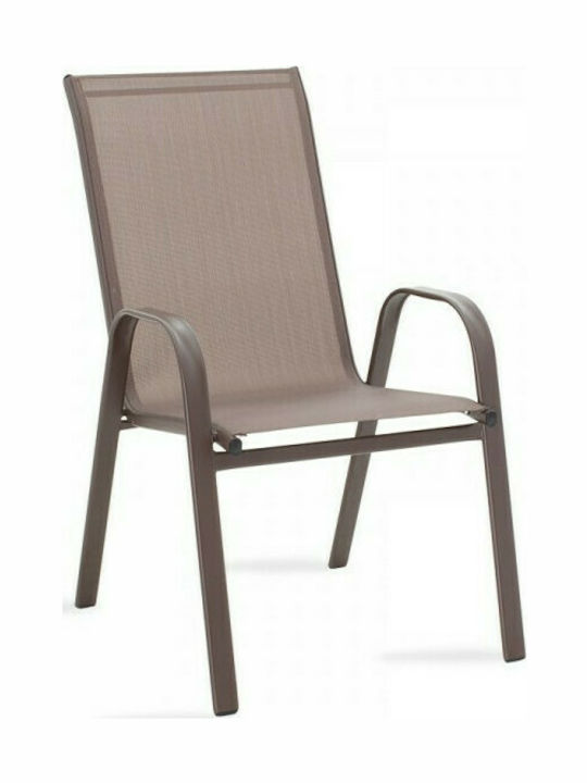 Dining Set for Small Outdoor Spaces Watson Calan 3 Pieces Brown