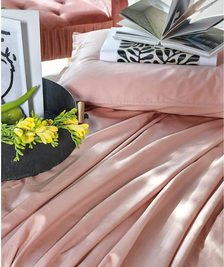 Kentia Bettlaken Super-Doppel mit Gummiband 160x200+35cm. Opulence 1907