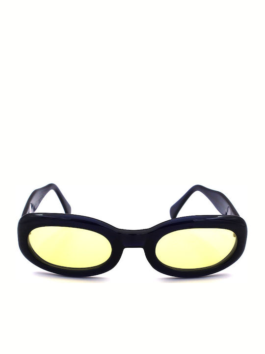 Vogue Women's Sunglasses with Black Plastic Frame and Yellow Lens VO2183S W890