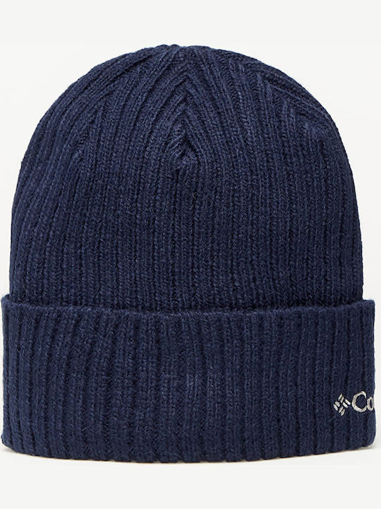 Columbia Watch Cap Beanie Unisex Σκούφος με Rib Πλέξη Collegiate Navy