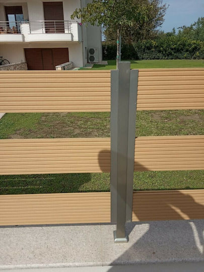 Newplan Deck Περίφραξης Κήπου από WPC 360x11x2εκ.