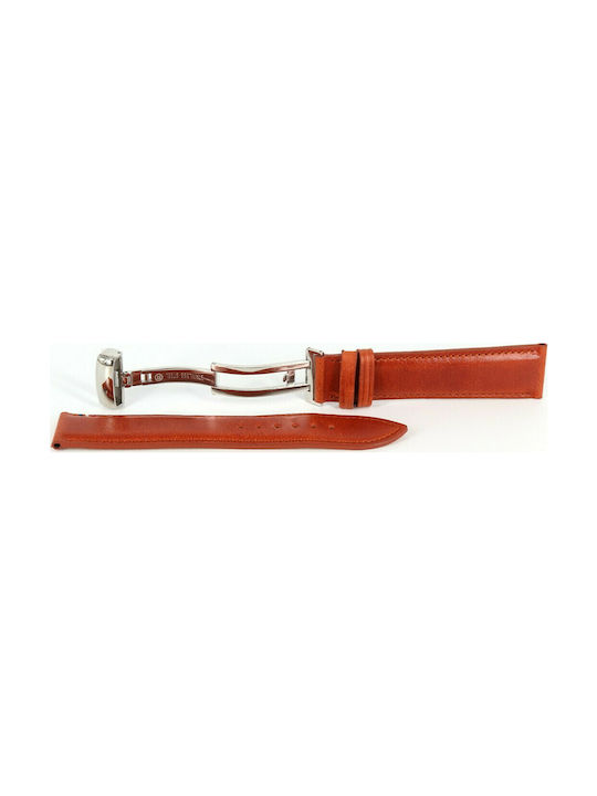 Rochet Auteuil Leather Strap Brown 20mm