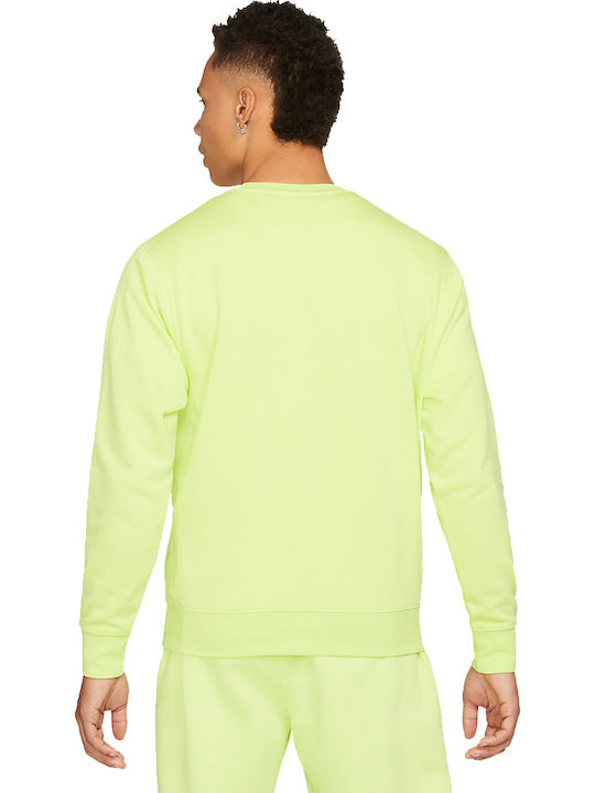 Nike Sportswear Club Herren Sweatshirt Light Lemon Twist