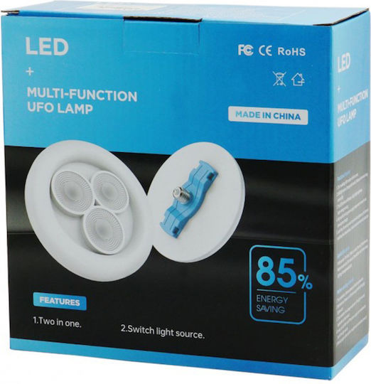 Λάμπα LED 2.5W για Ντουί E27 Θερμό Λευκό 225lm