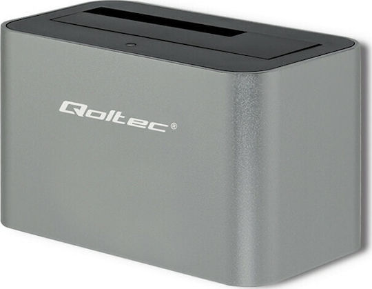 Qoltec Docking Station Stație de andocare pentru Hard Disk SATA 2.5" / 3.5" cu conectivitate USB 3.0 (50315)