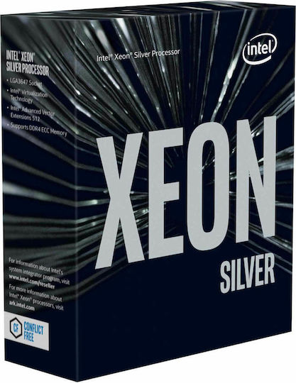 HP Xeon Xeon Silver 4210 2.2GHz Процесор 10 Ядра за Socket 3647 Тава