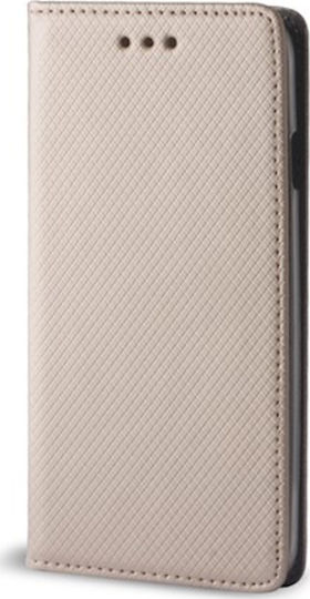 Forcell Smart Magnet Buchen Sie Synthetisches Leder Gold (Galaxy A02s)